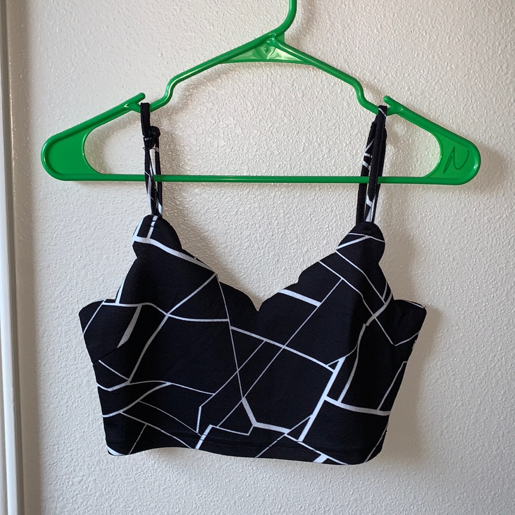 Designed Crop Top